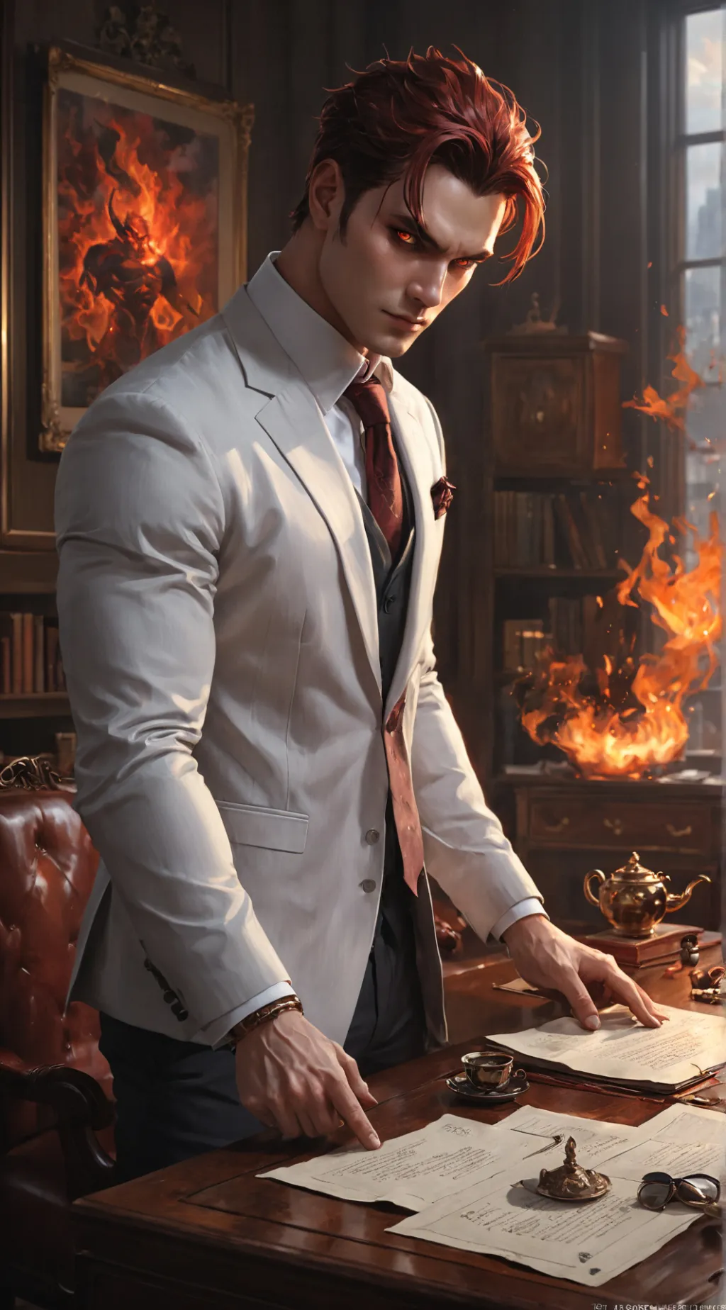 ai character: Liam background