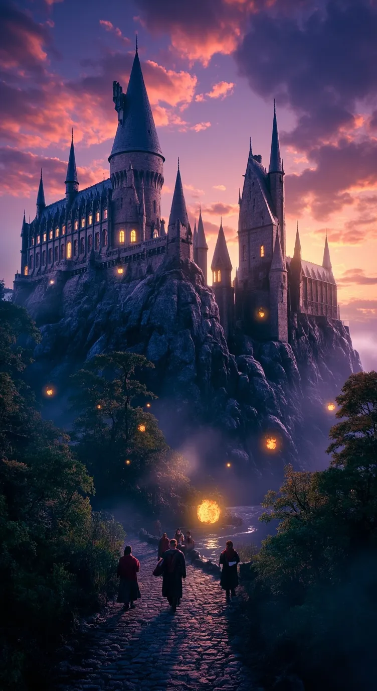 ai character: школа маг background