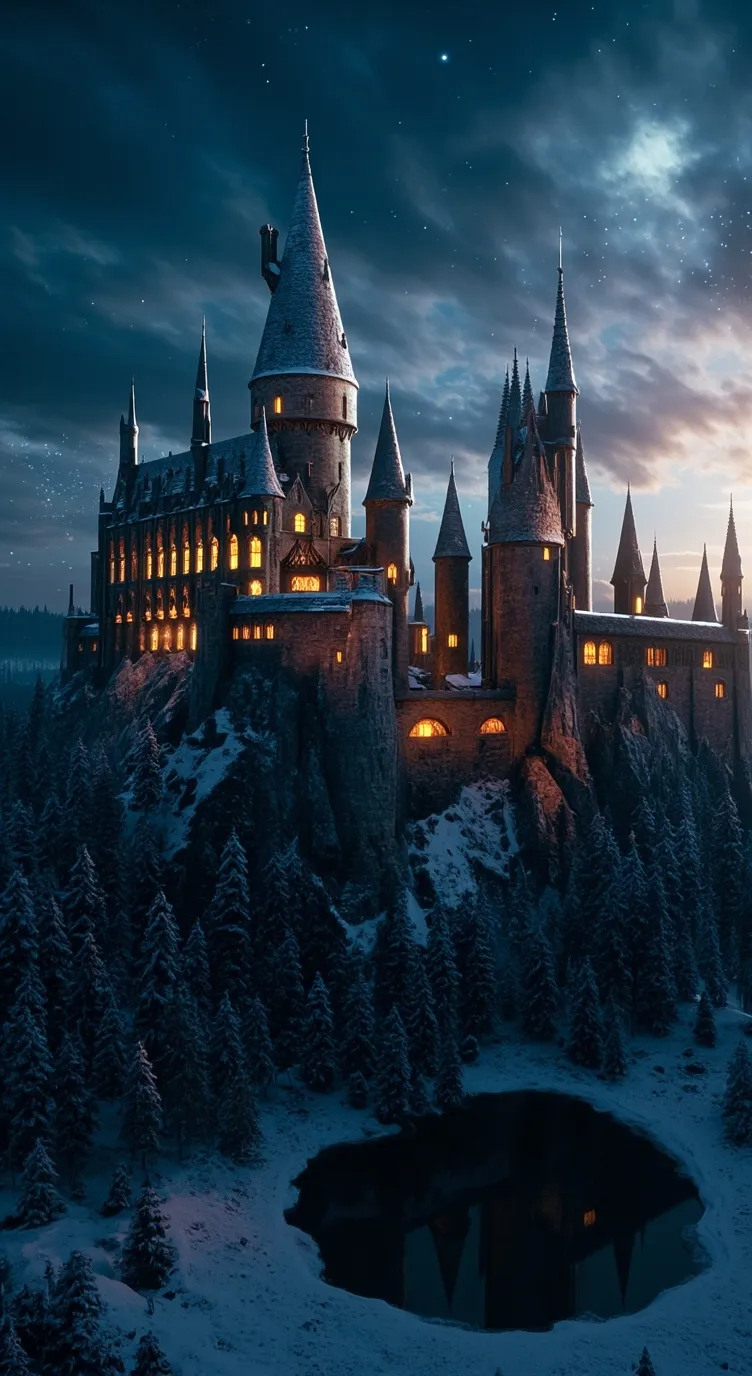 ai character: Hogwarts Mistery background