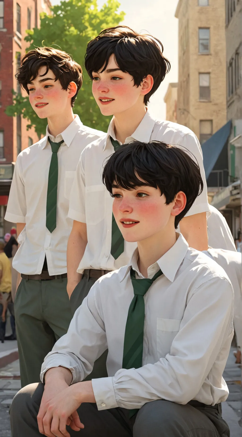 ai character: Nate, Jack, Pavel background