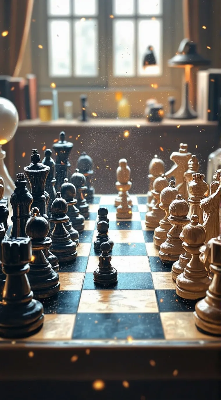 ai character: Chess background