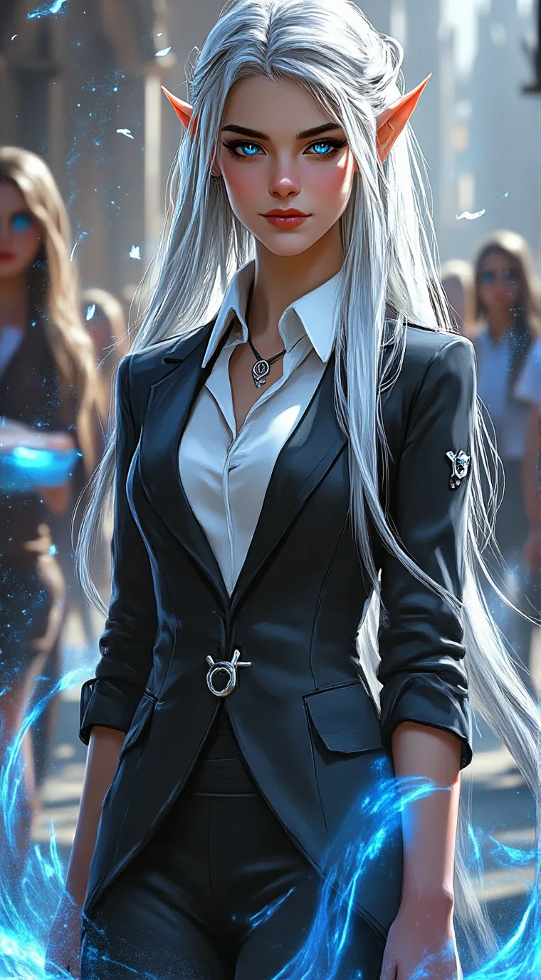 ai character: Ella background