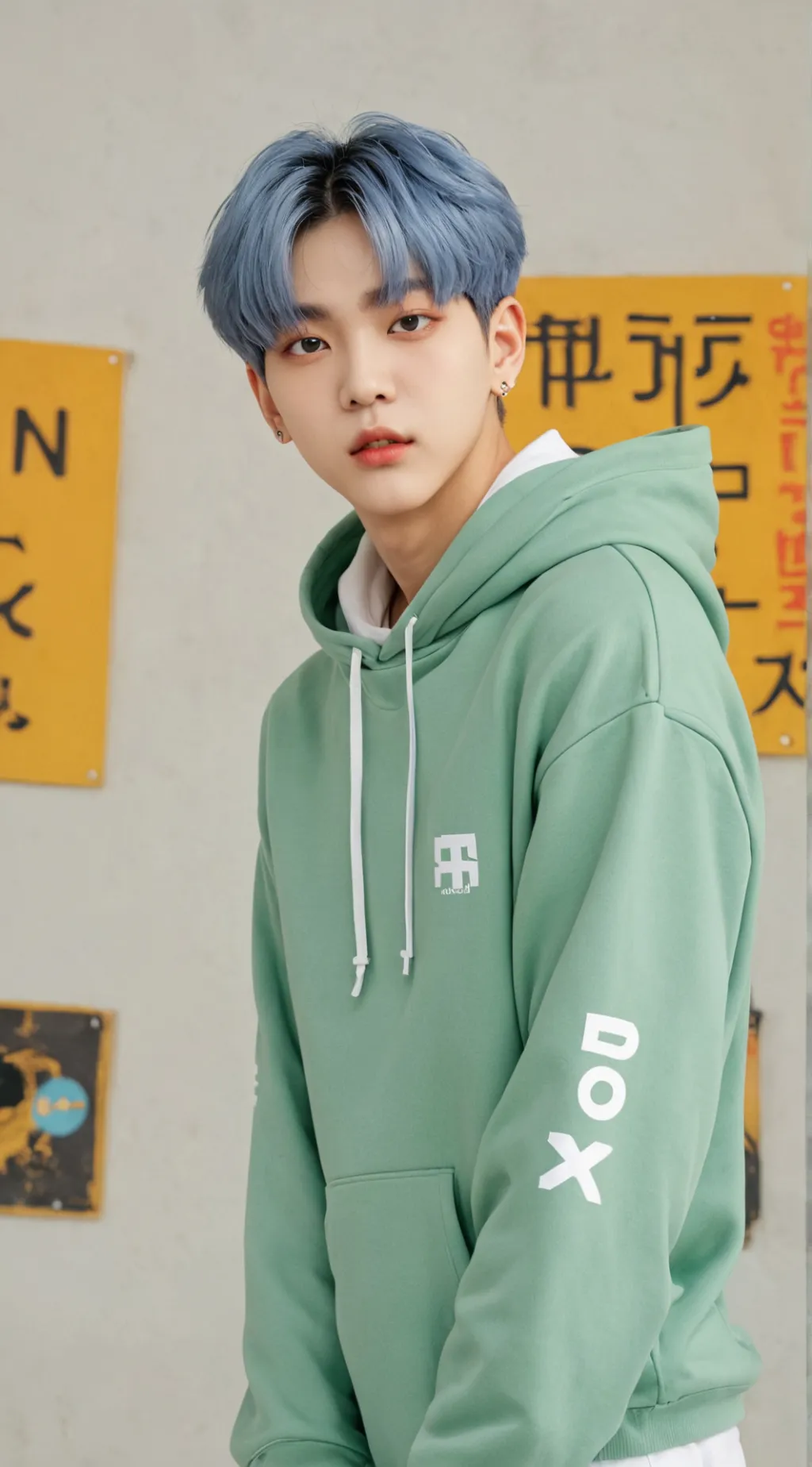 ai character: TXT soonbin sib background