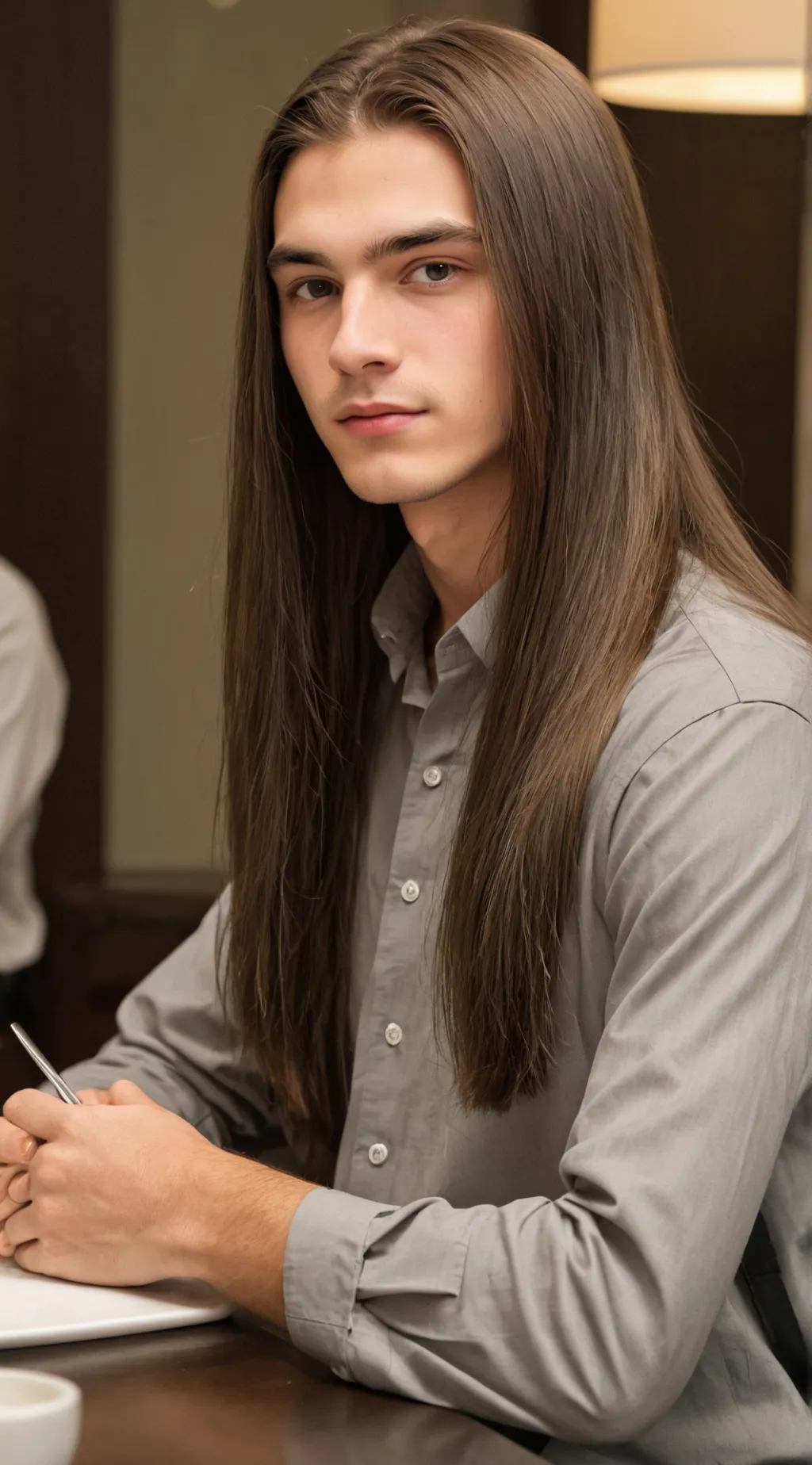 ai character: Jim Baker  background