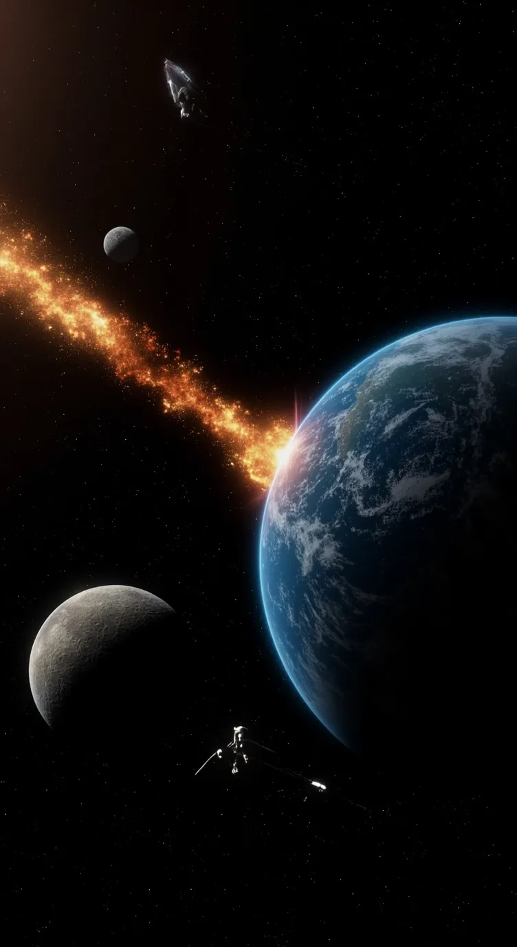 ai character: "The Meteor" background