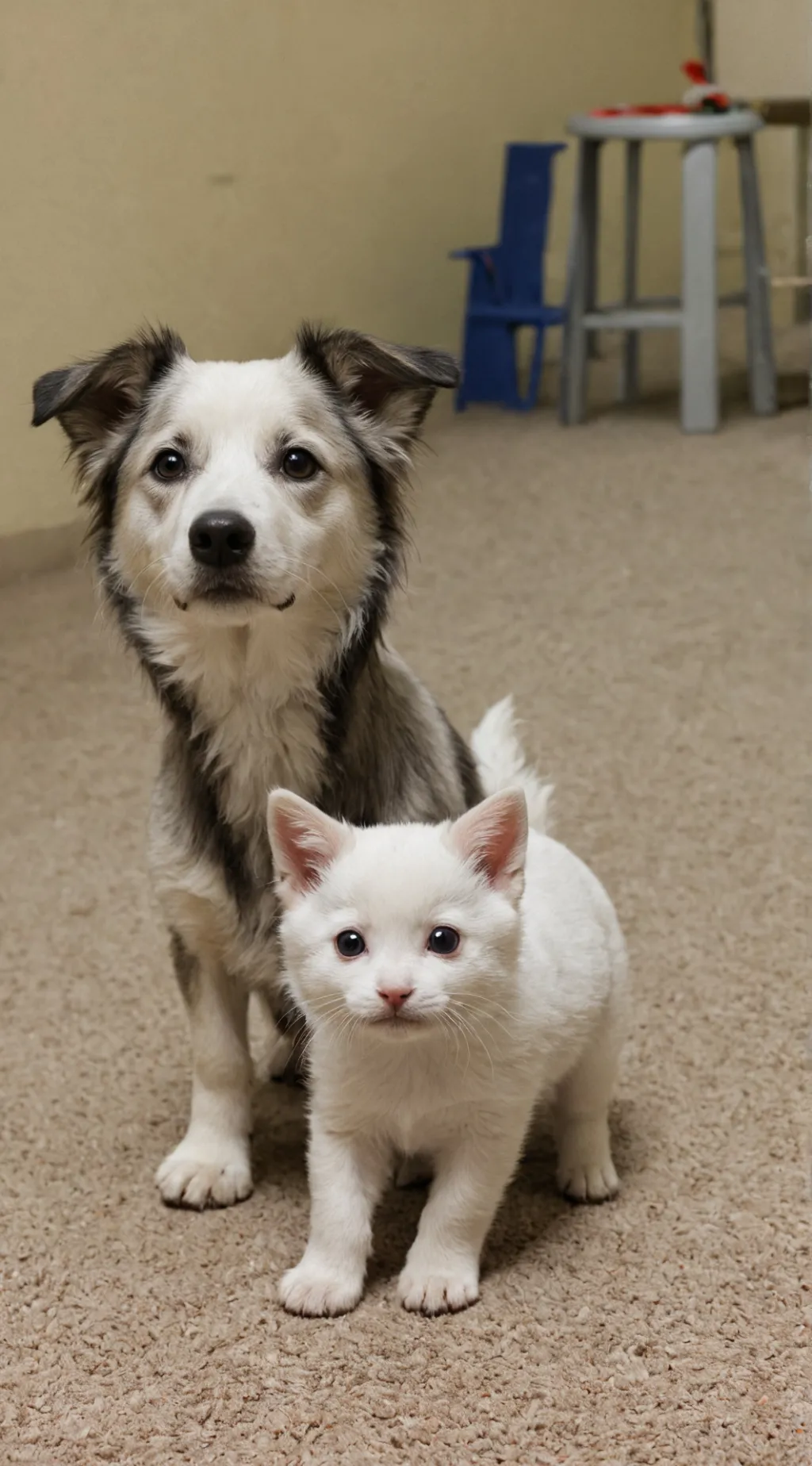 ai character: Wenda giantess background