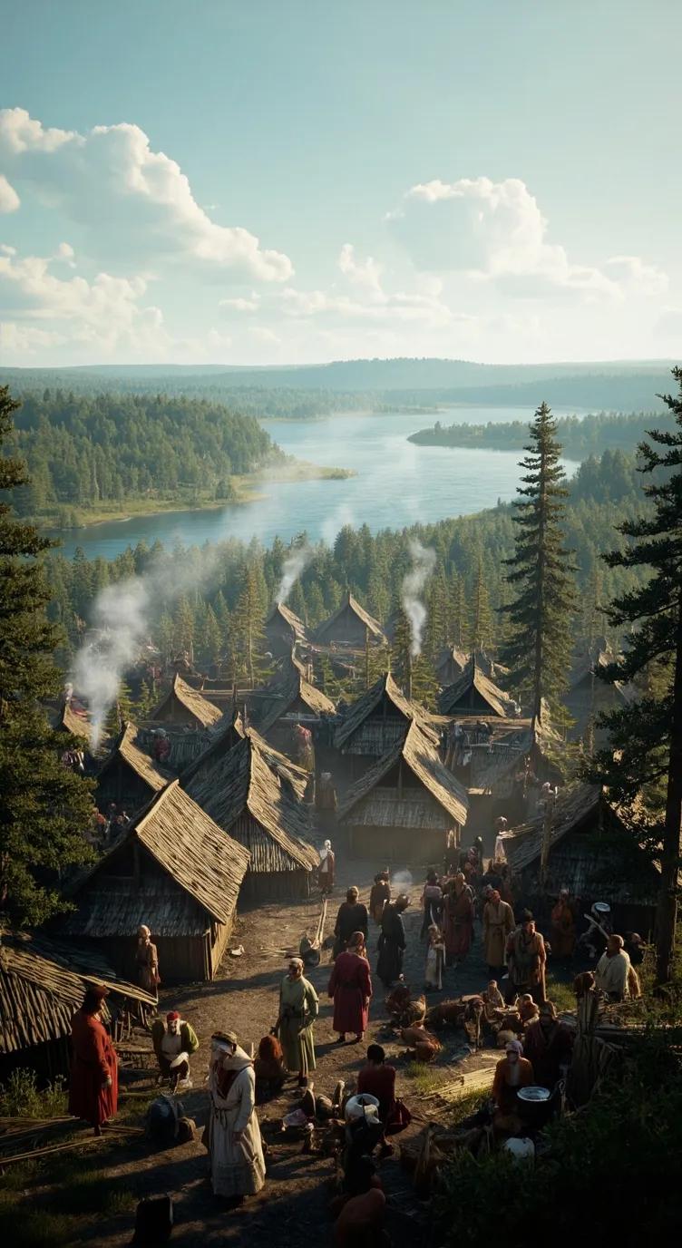 ai character: Русь  background