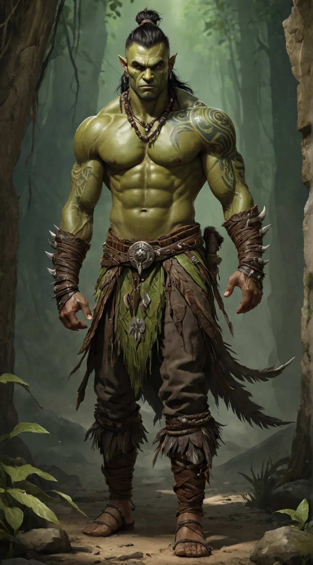 ai character: CHIEF SABLE TIMBER background