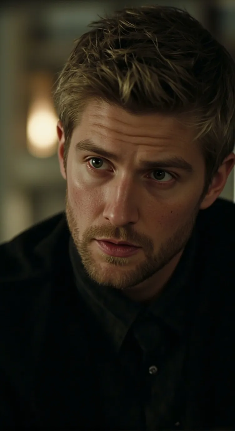 ai character: Joe Alwyn  background