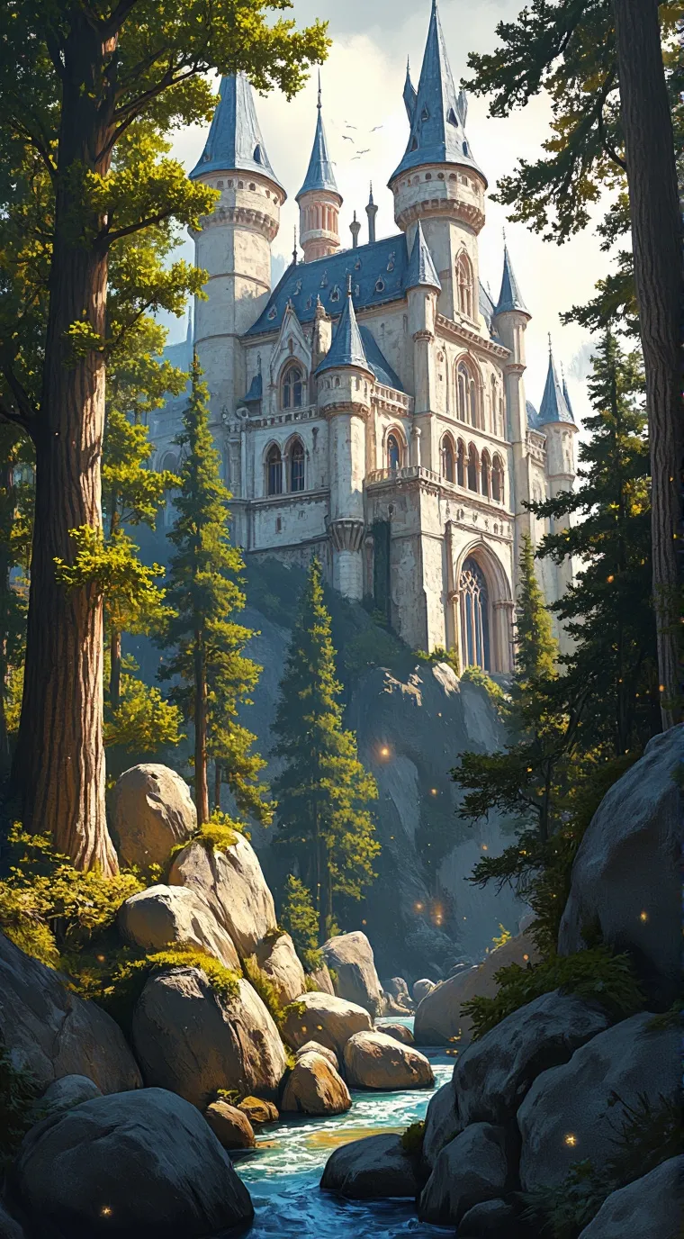 ai character: The Crowns Academy background