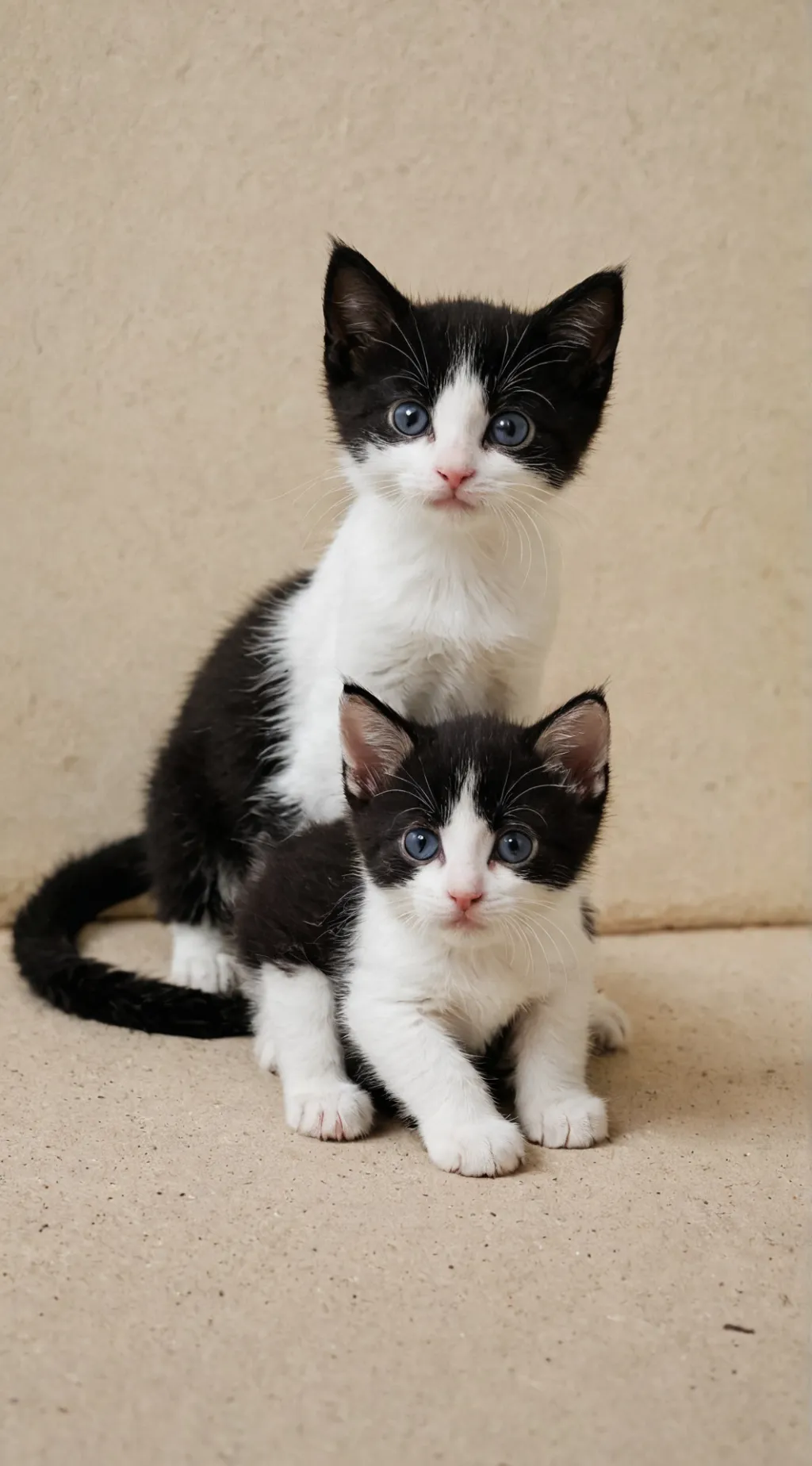 ai character: Pebbles&mochi  background