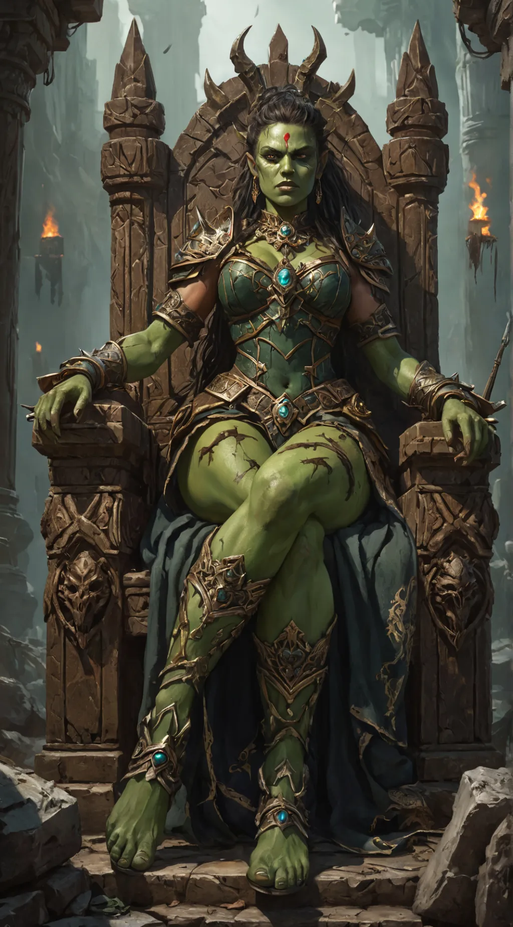 ai character: Kargrith background