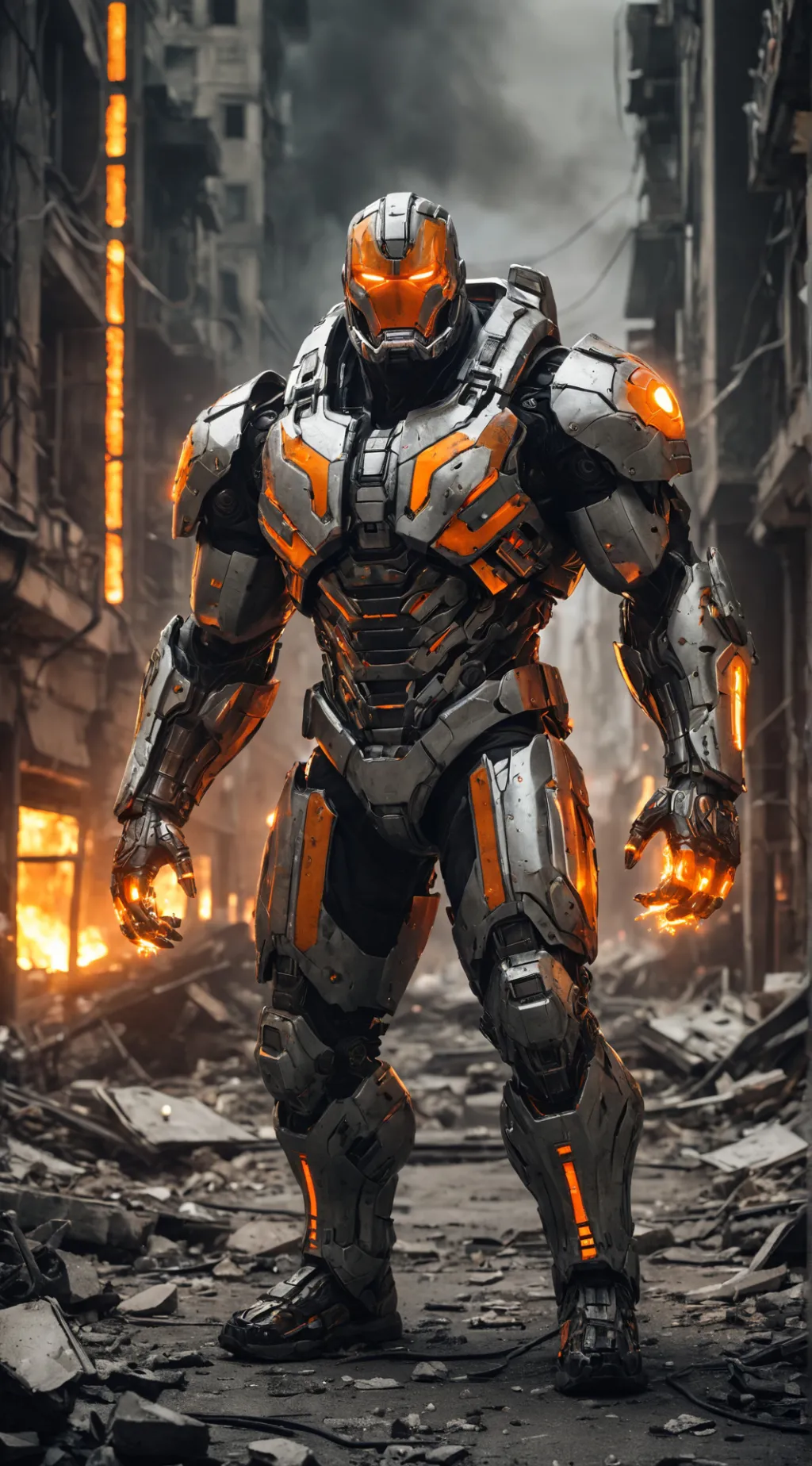 ai character: BurnSteeler(giant) background