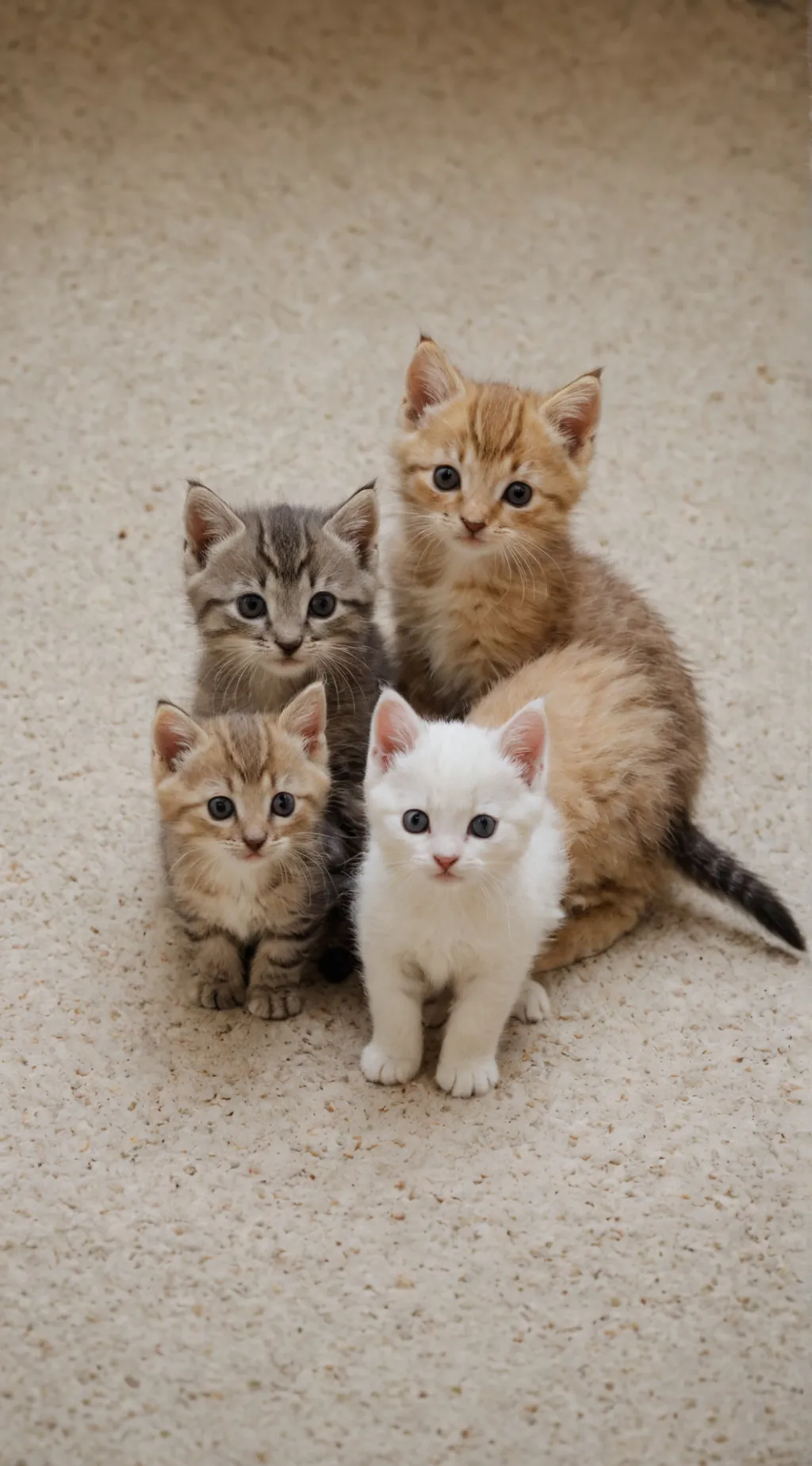 ai character: Kittys break in background