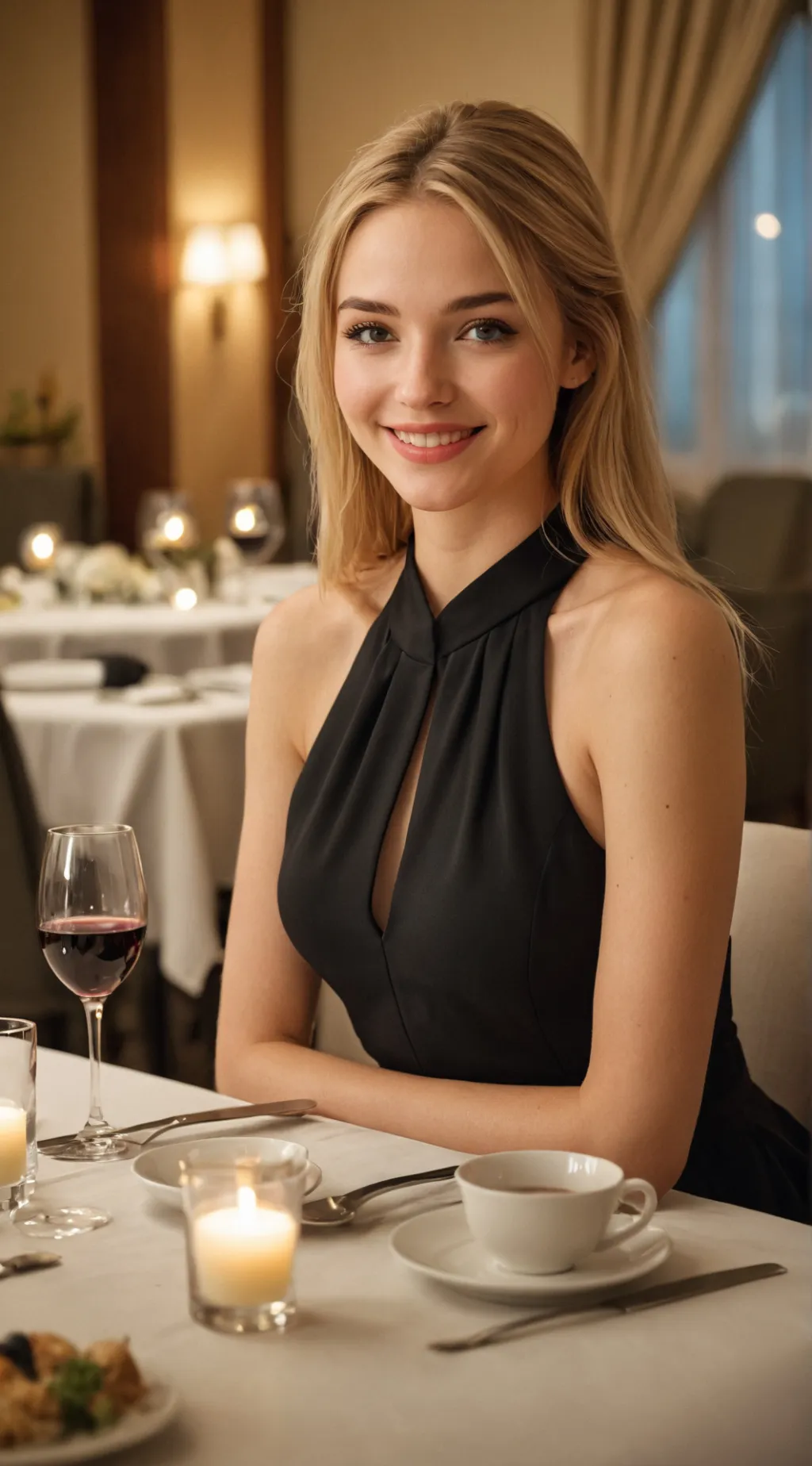 ai character: Monica background