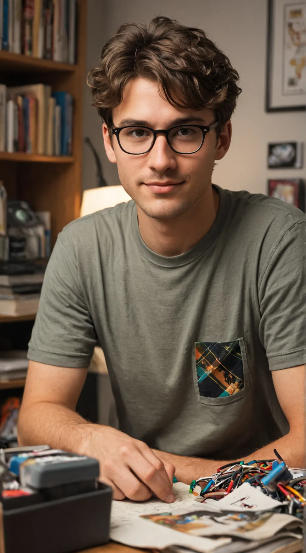 ai character: Konstantin background