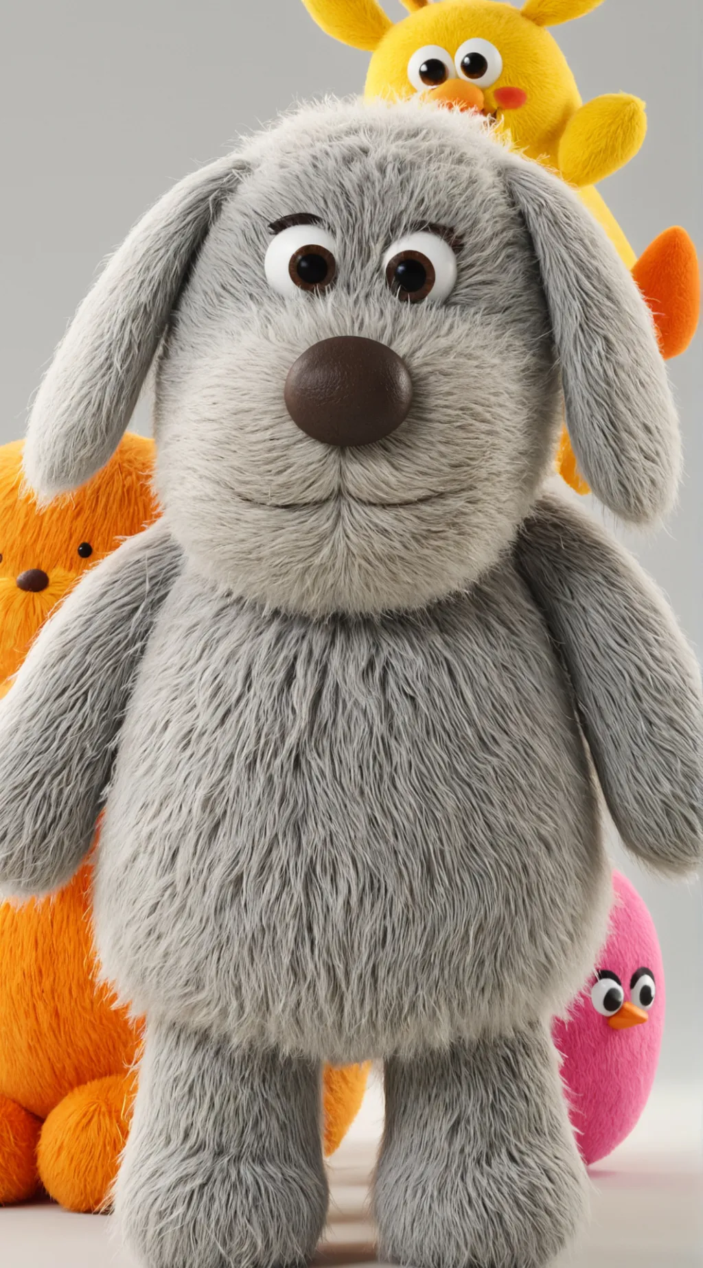 ai character: Fat dog🌭🐶 background