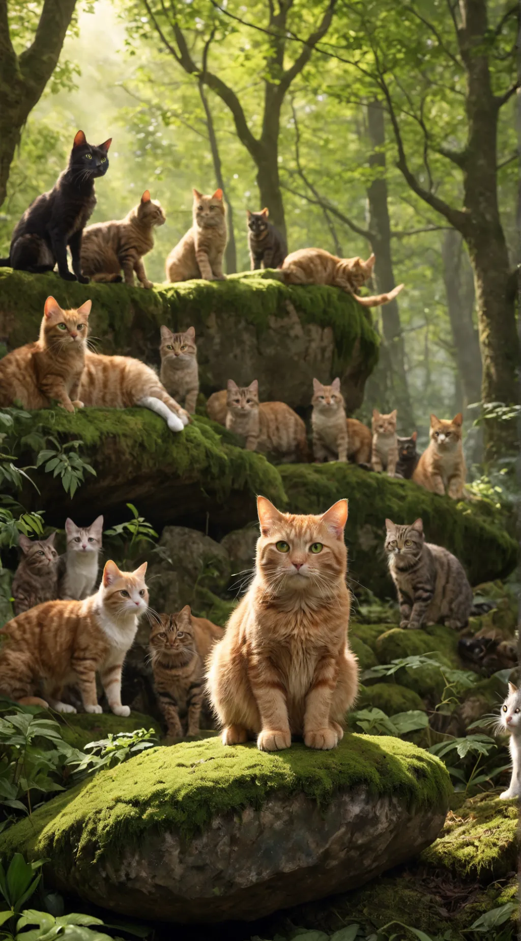 ai character: ThunderClan  background