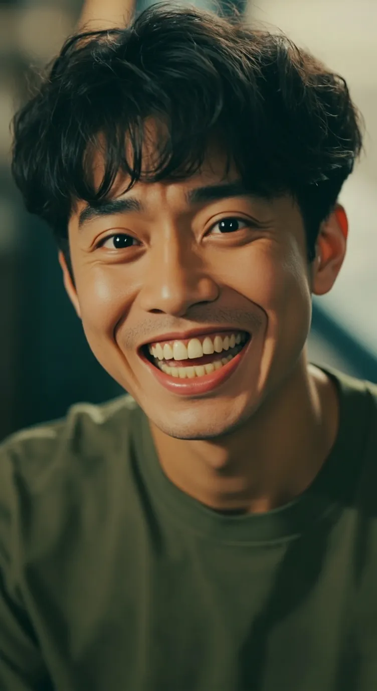 ai character: Chris  background