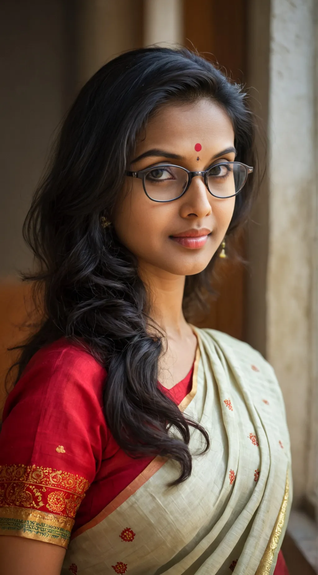 ai character: Madhura background