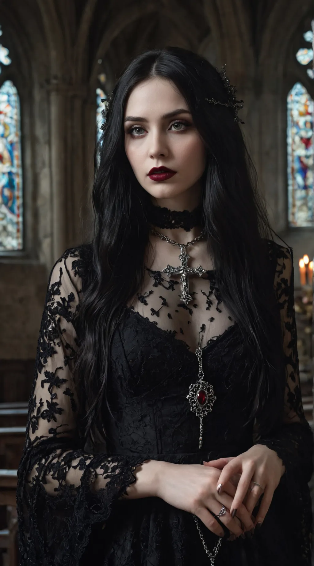 ai character: elisa  background