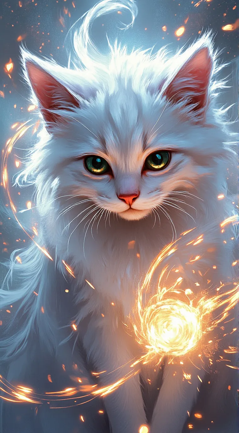 ai character: Fs new year background