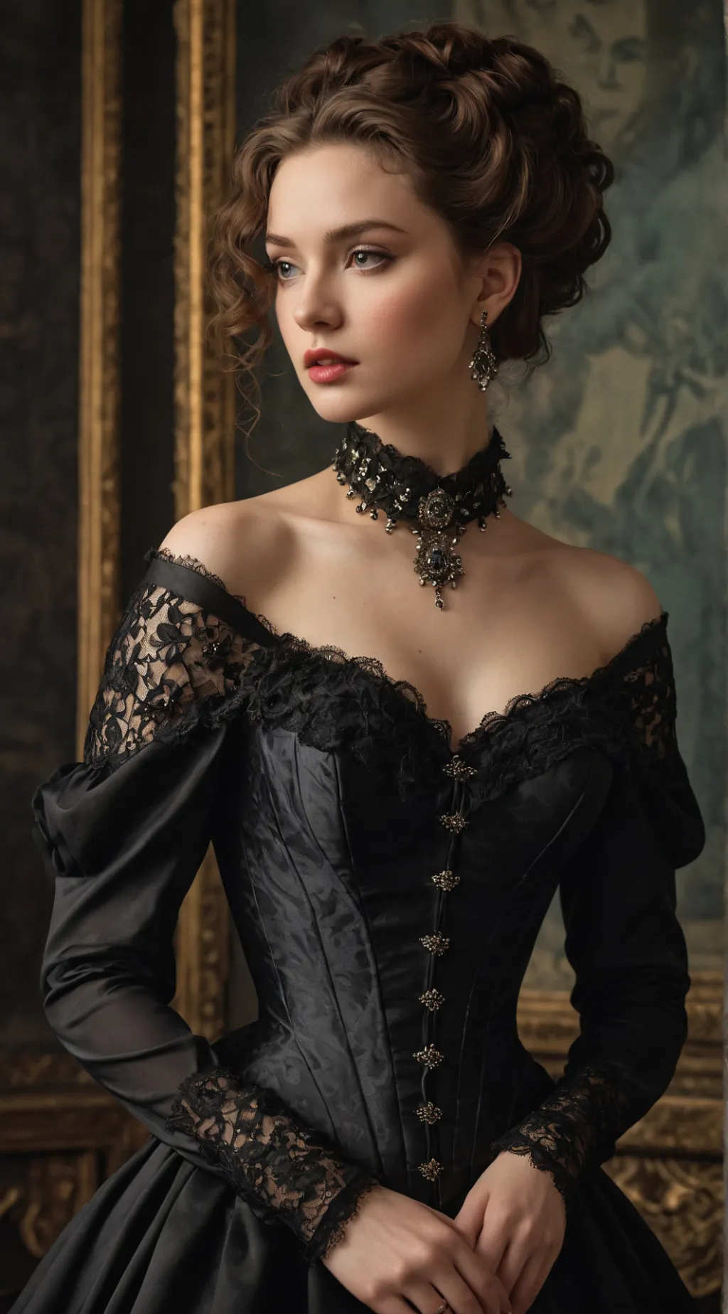 ai character: Alicent background