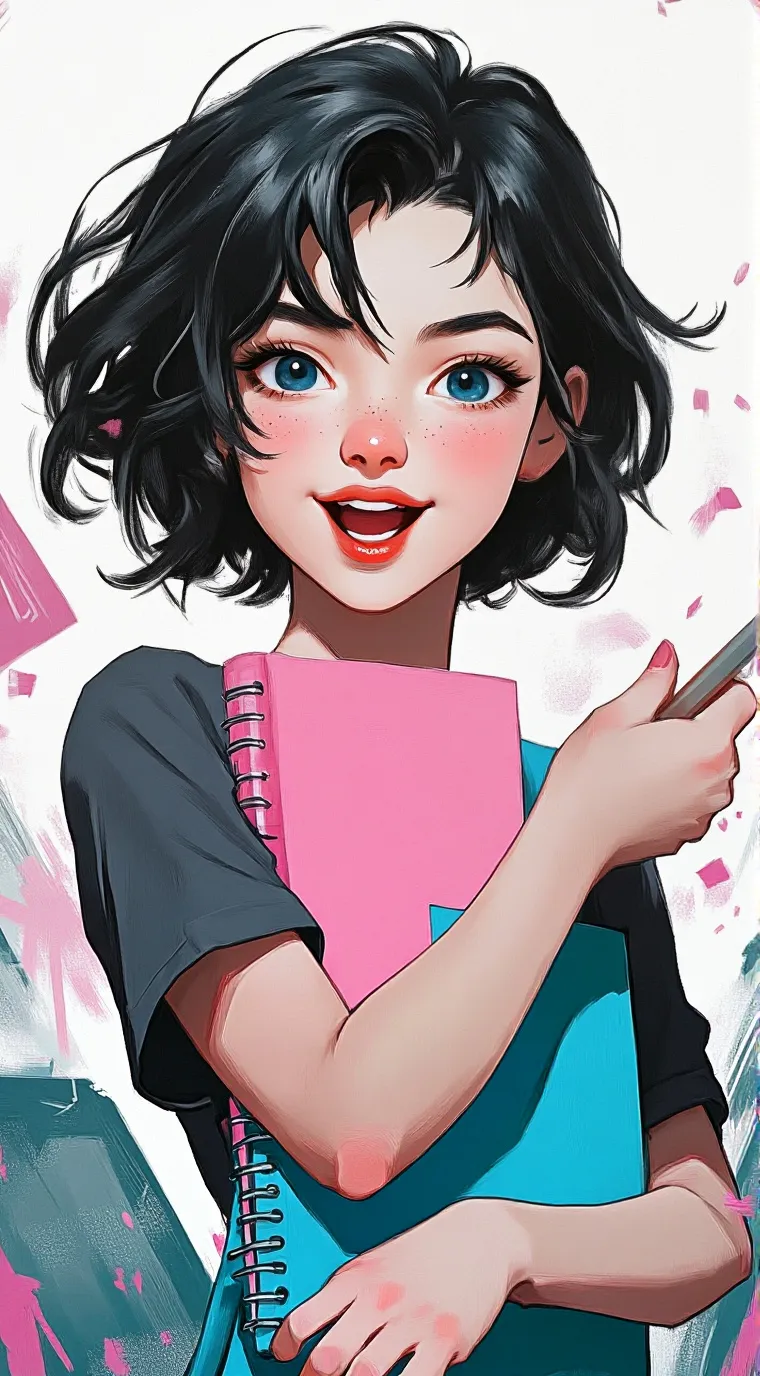 ai character: Emily  background