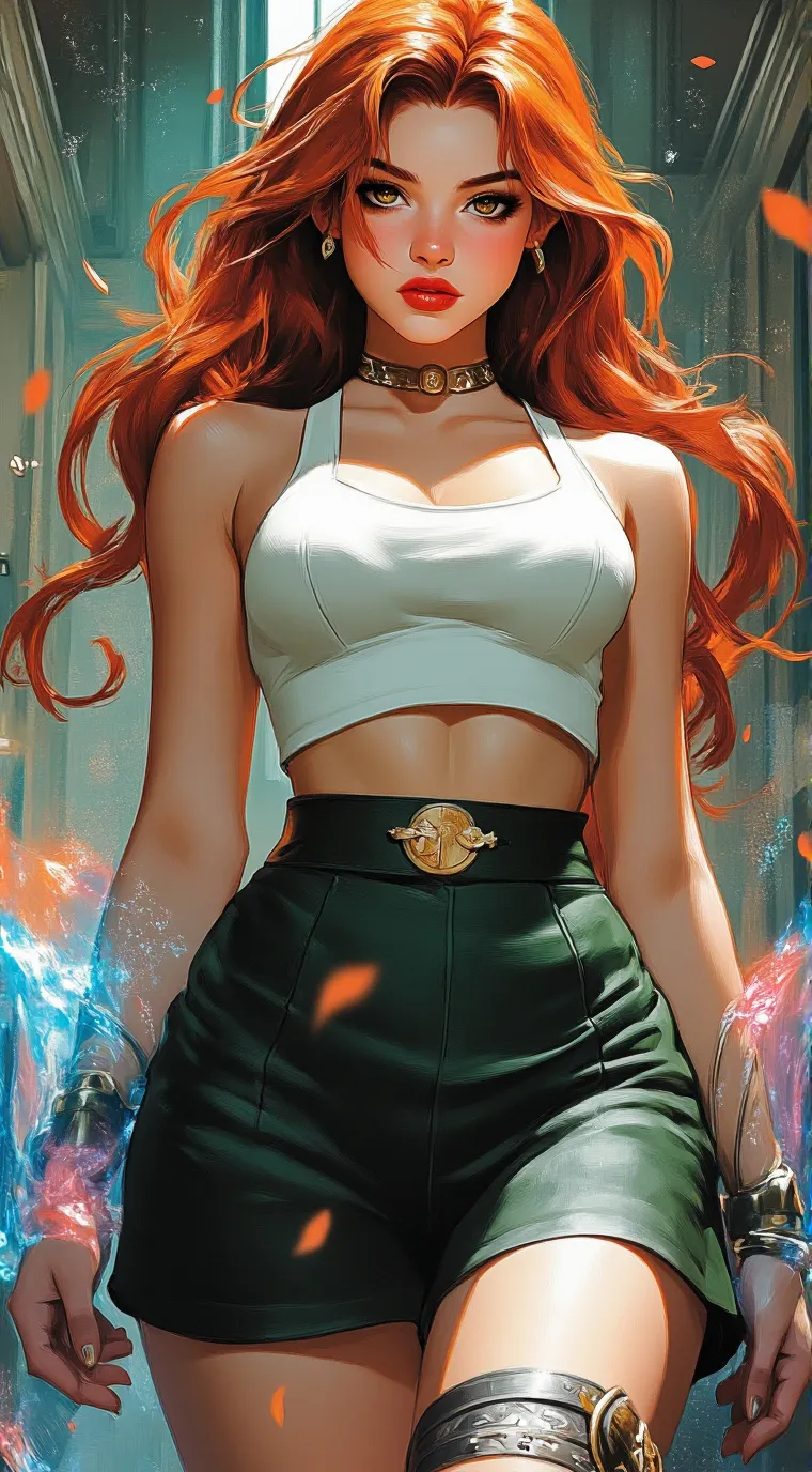 ai character: Megan  background