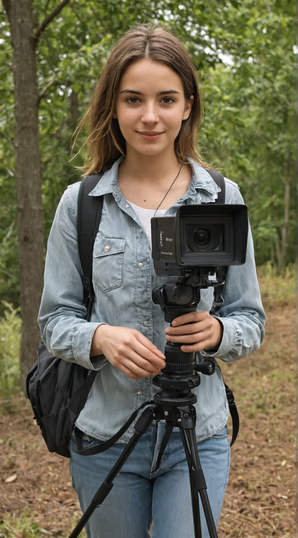 ai character: Lily background