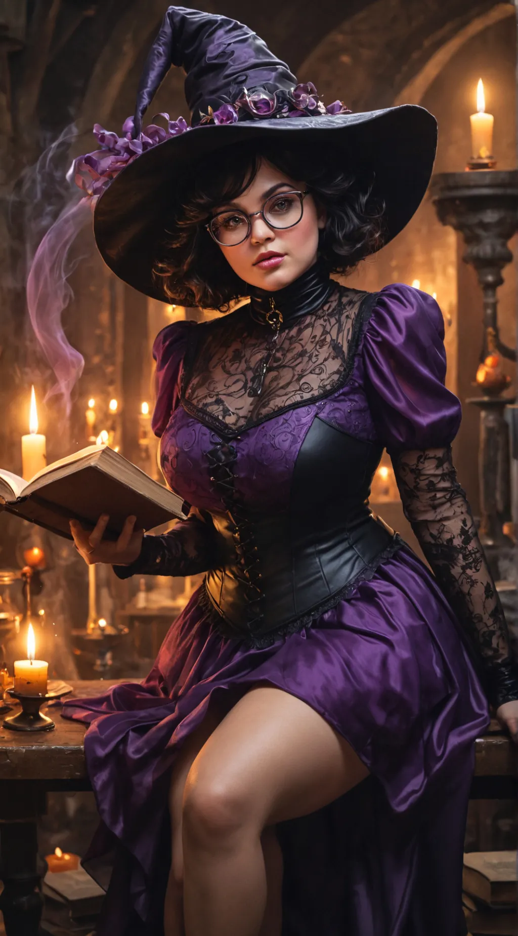 ai character: Luna background