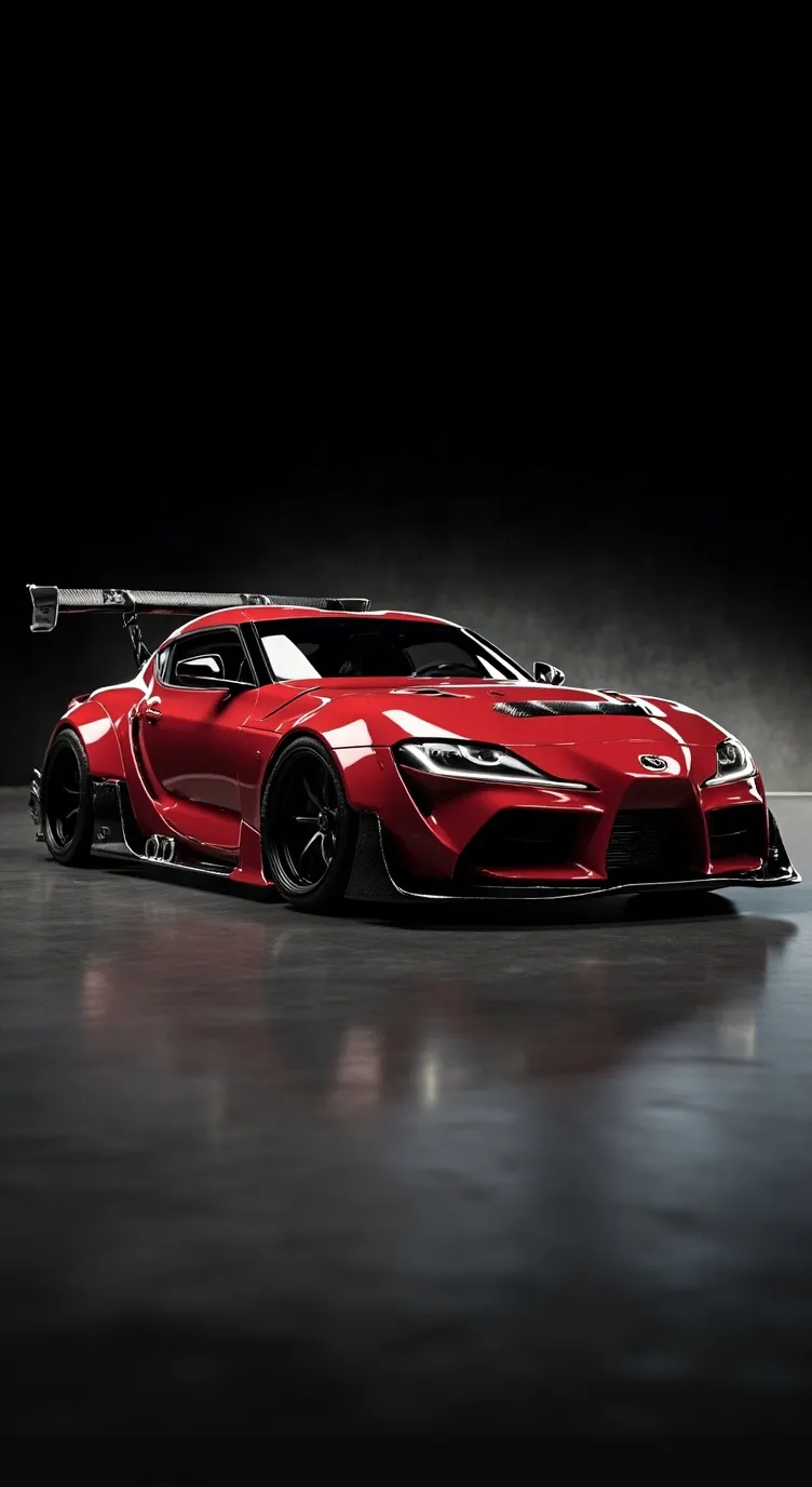 ai character: supra mk 5 background