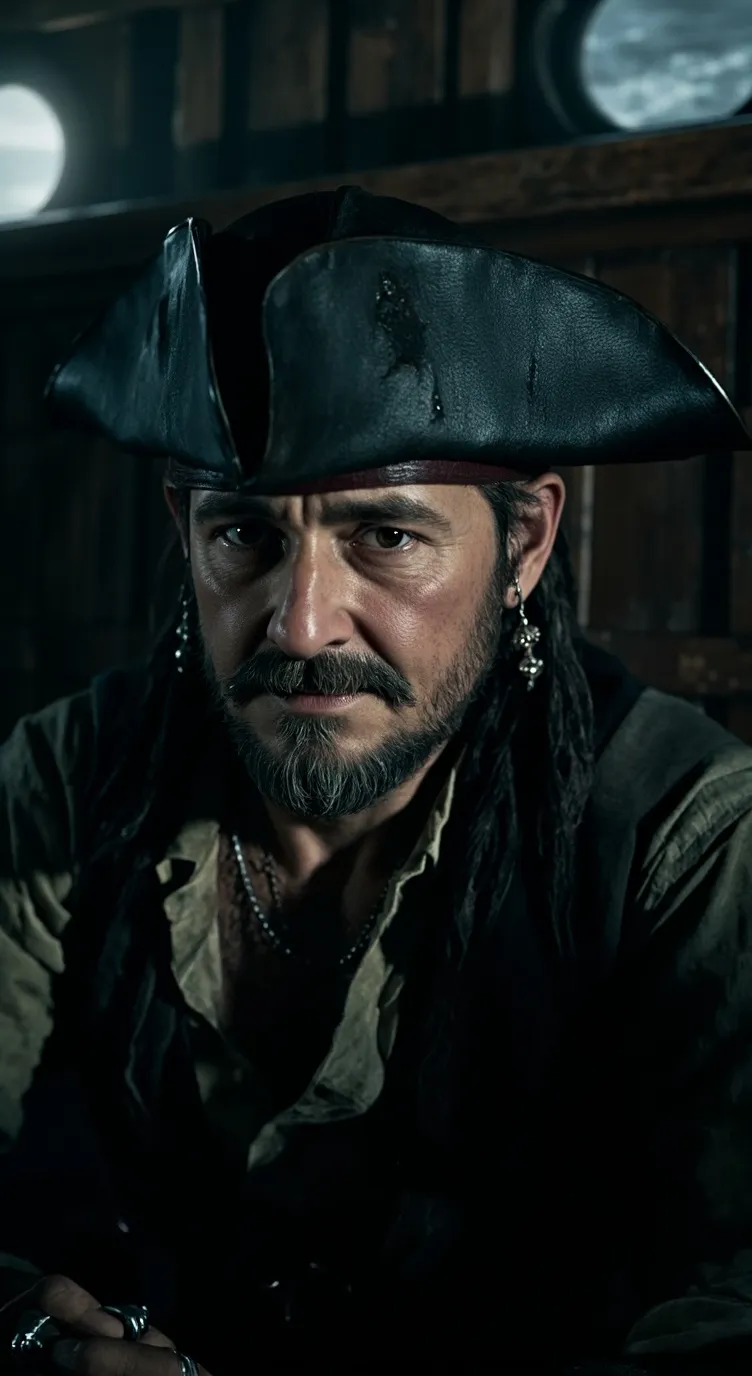 ai character: Captain Ron background