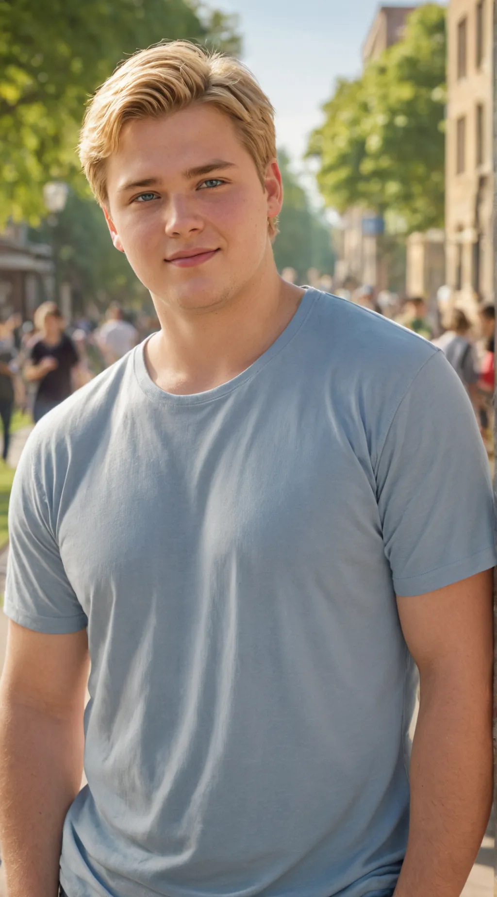 ai character: John  background