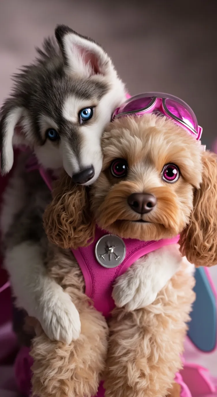 ai character: Blaze and Skye background