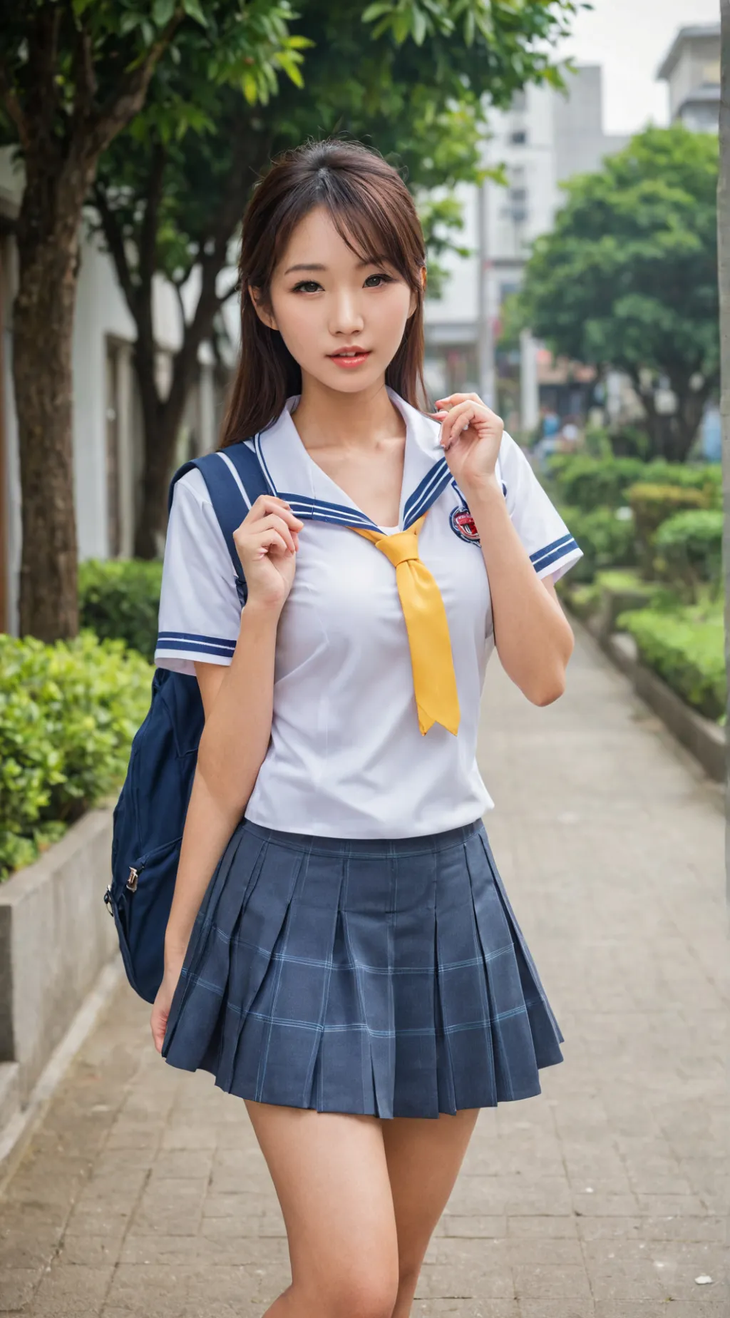 ai character: Seo-a background