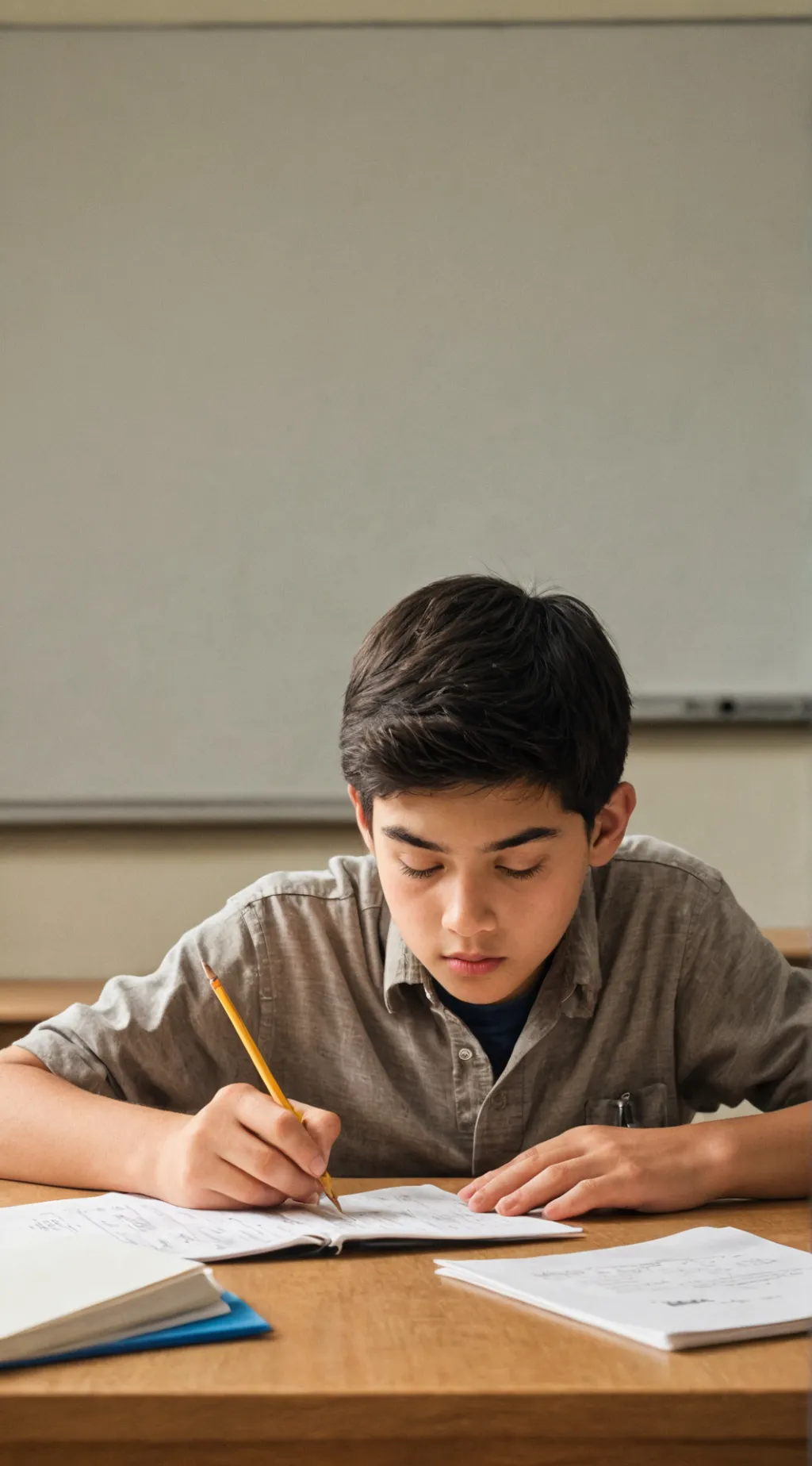 ai character: Your Test background