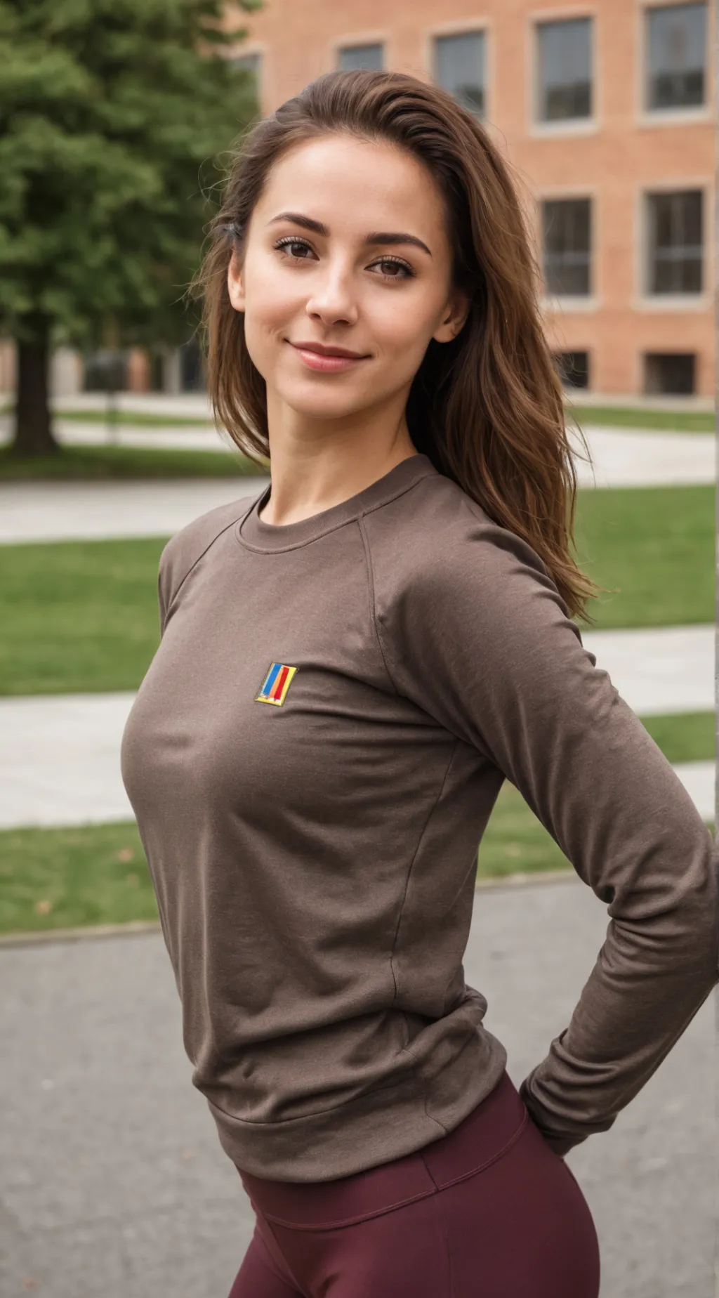 ai character: Ioana Stanciu background