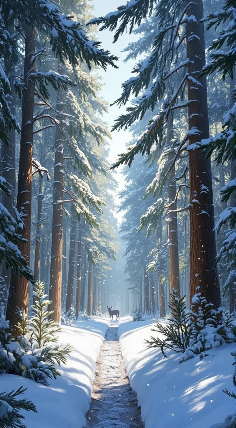 ai character: Christmas KNY background