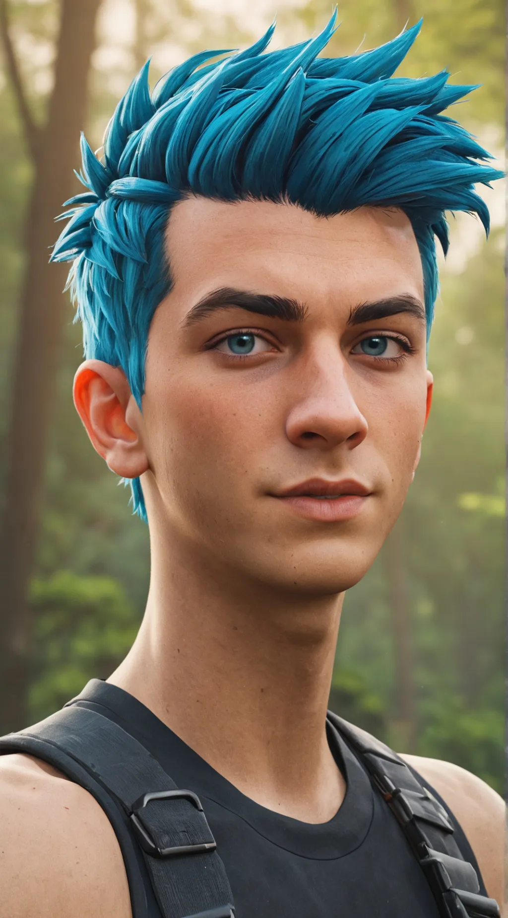 ai character: Ninja/tyler background