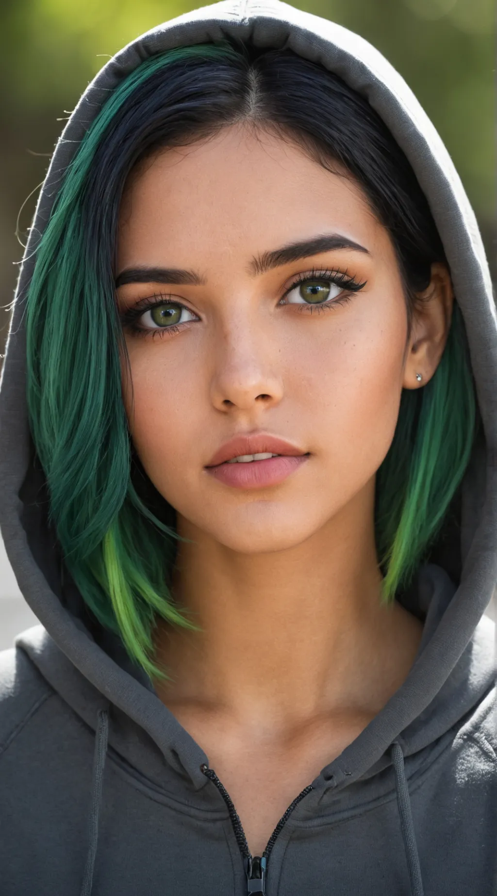 ai character: Angela  background