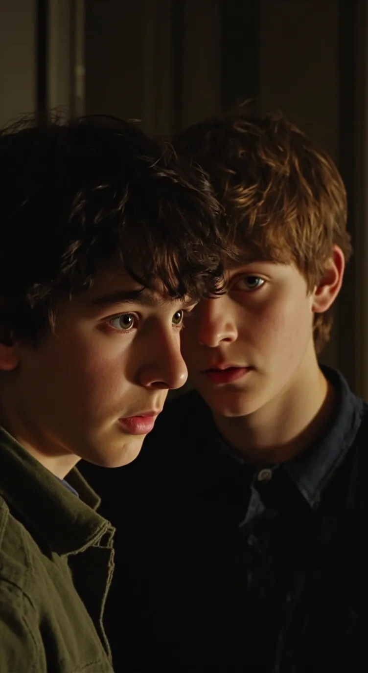 ai character: ST roadtrip byler background