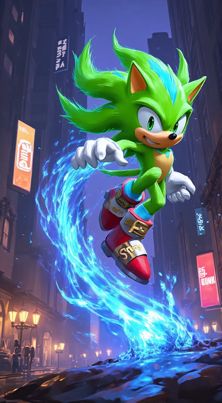 ai character: sprunki vs sonic background