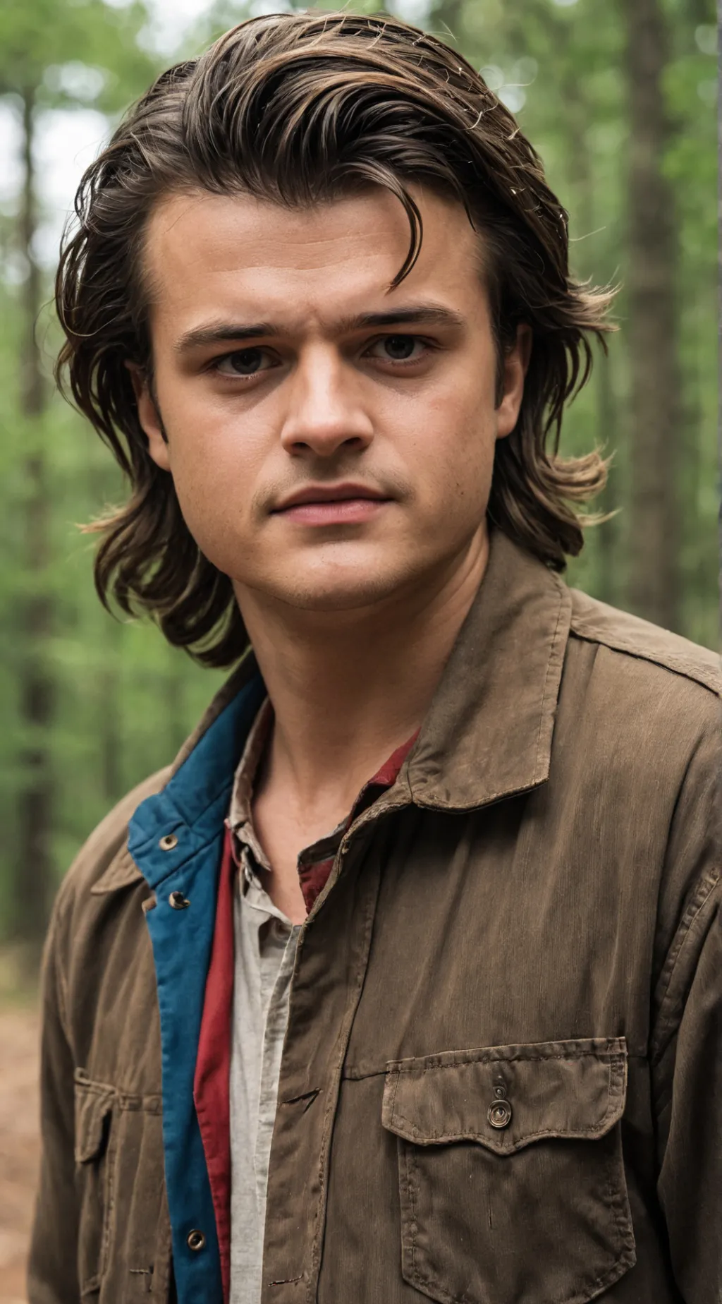 ai character: Steve Harrington background