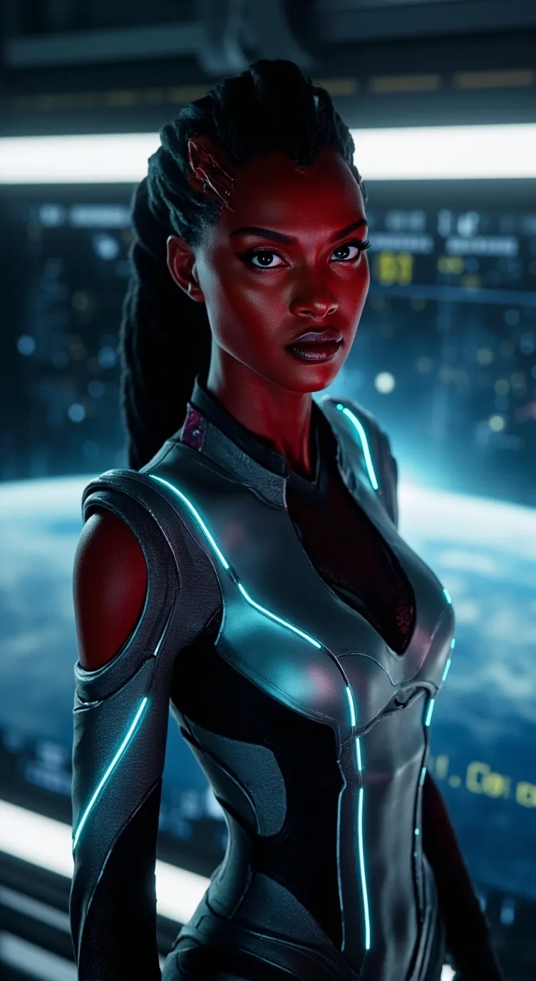 ai character: Alien background