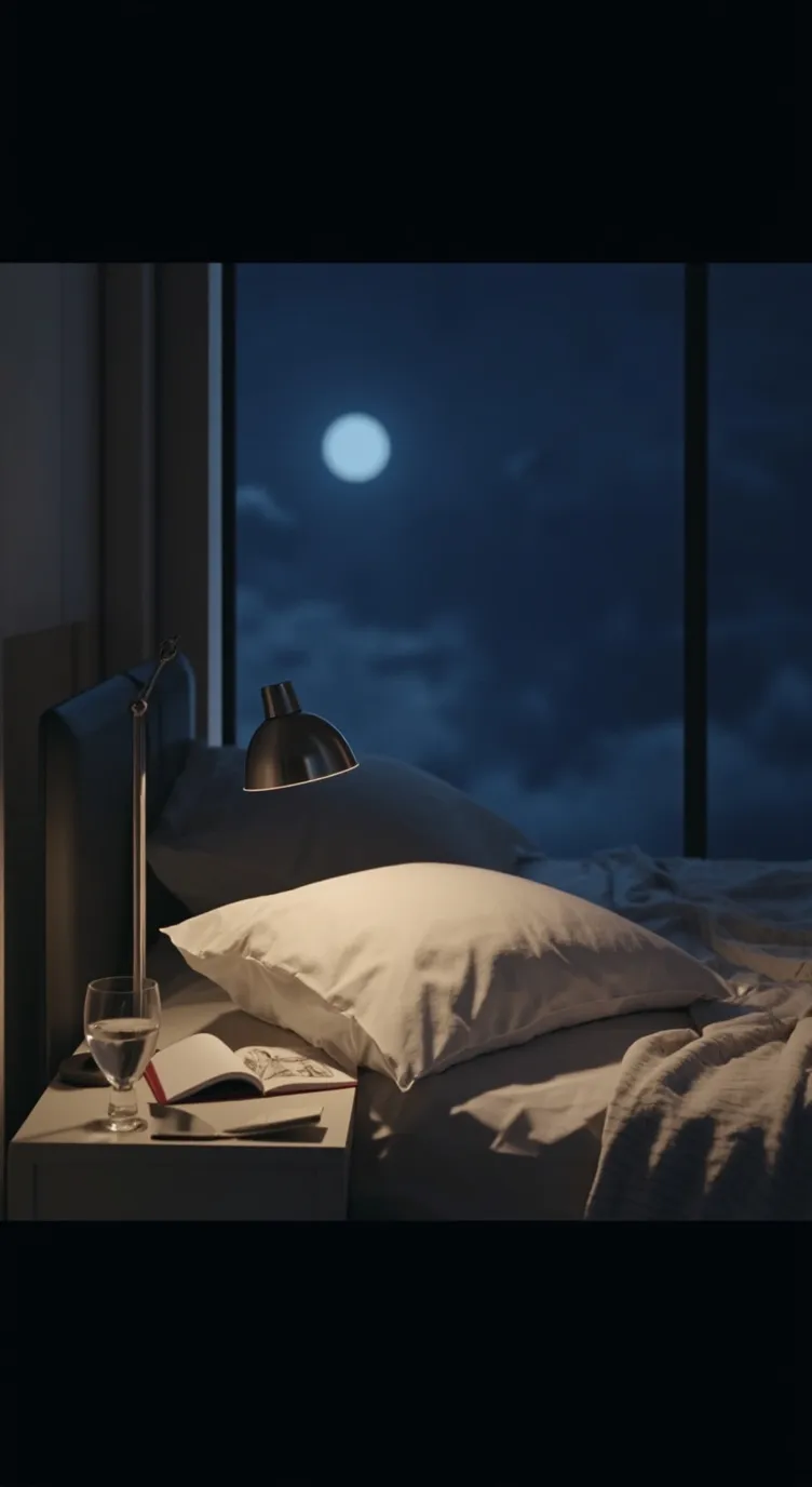 ai character: •Ur sleepover•  background