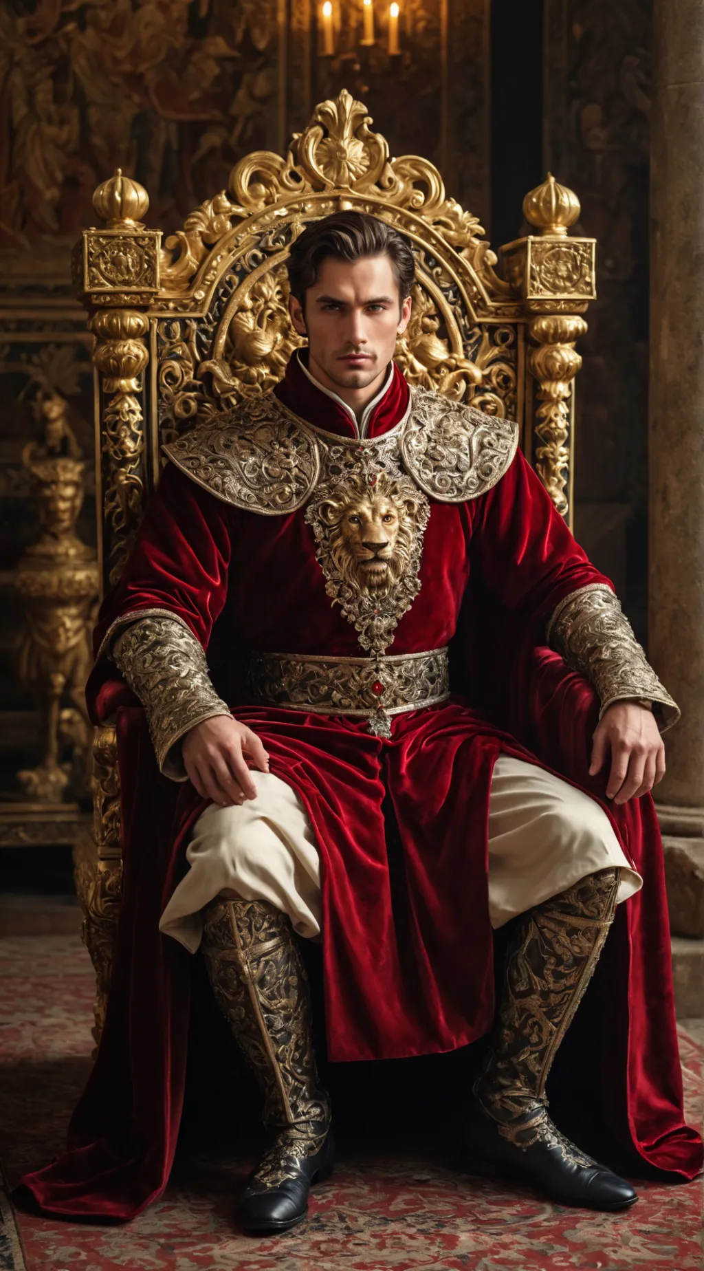 ai character: Prince Andrew  background