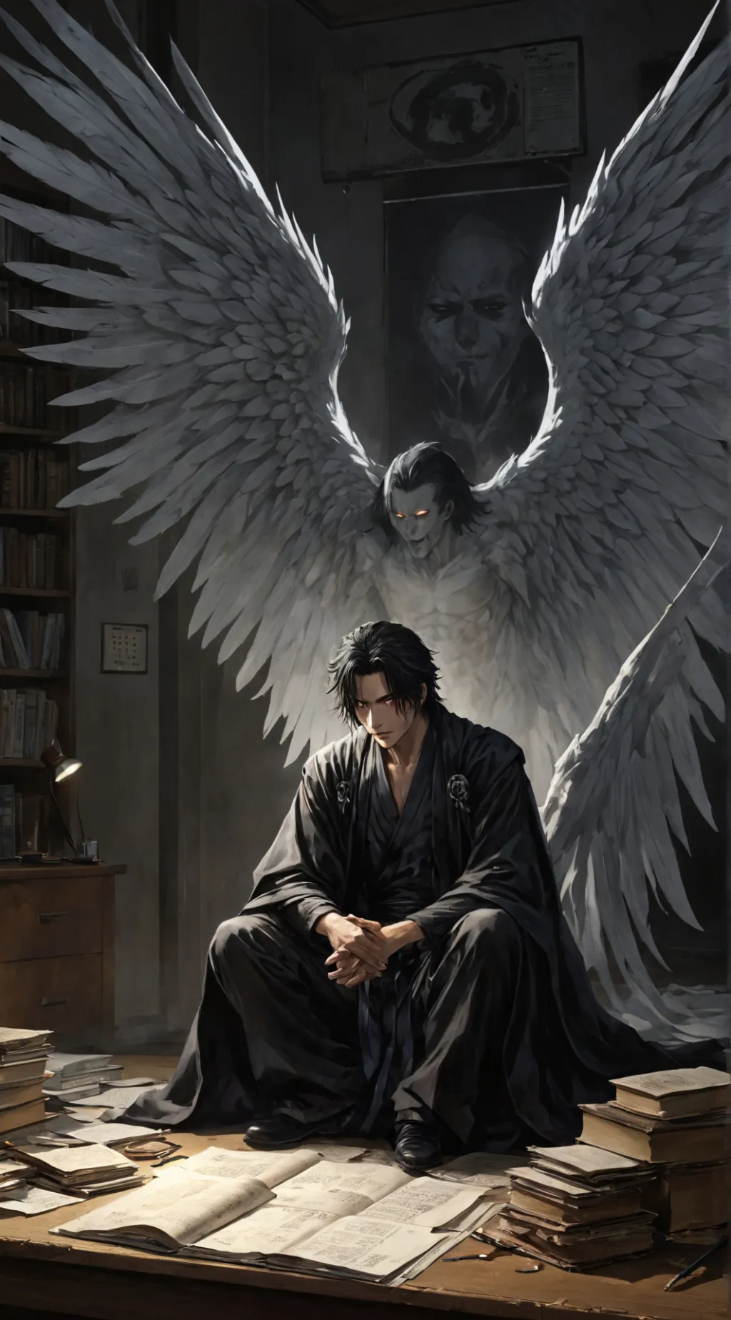 ai character: Lucien background