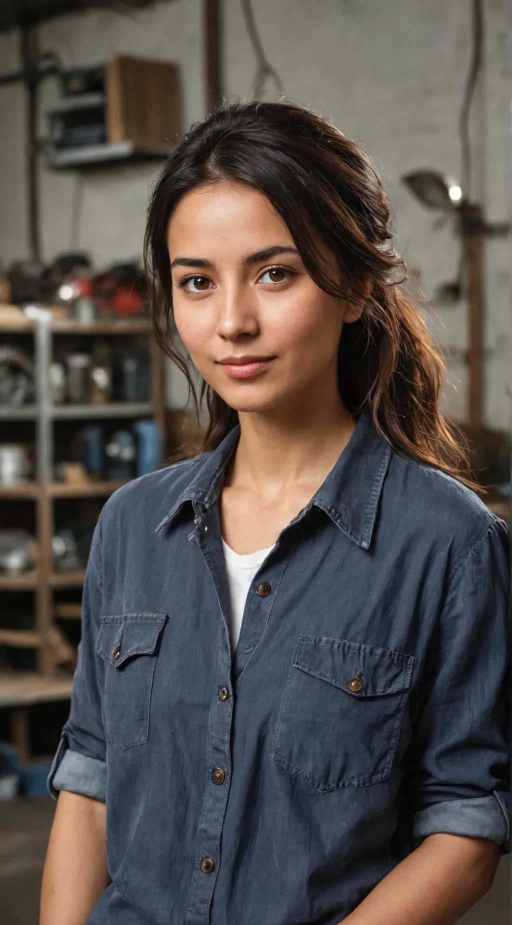 ai character: Hannah Peck background