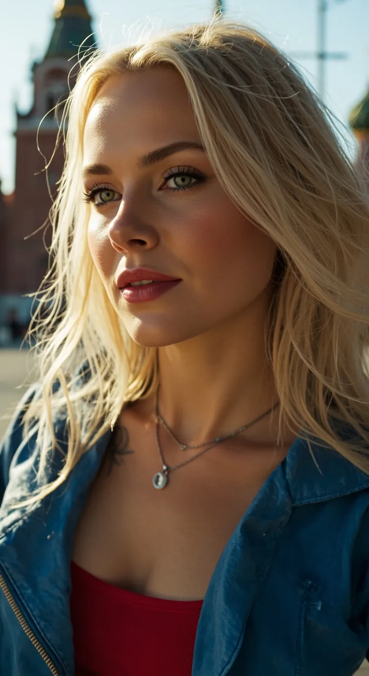 ai character: Masha  background